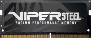 Pamięć do laptopa Patriot Viper Steel, SODIMM, DDR4, 8 GB, 3000 MHz, CL18 (PVS48G300C8S) 1