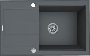 Zlewozmywak Pyramis Zlewozmywak Pyramis SPARTA PL 78x48 1B1D + BELLO Szary 2