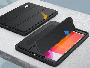 Etui na tablet Alogy Etui Alogy Defender Cover do Apple iPad 10.2 2019 7Gen czarne uniwersalny 2