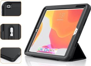 Etui na tablet Alogy Etui Alogy Defender Cover do Apple iPad 10.2 2019 7Gen czarne uniwersalny 3