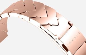 Mijobs Bransoletka V-Style GT band Mijobs do Xiaomi Mi Band 3/4 różowa uniwersalny 4