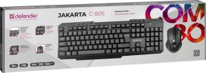Klawiatura + mysz Defender Jakarta C-805 (45806) 4