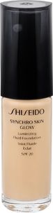 Shiseido Synchro Skin Glow Luminizing Fluid Foundation SPF20 podkład w płynie Golden 2 30ml 1