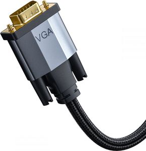 Kabel Baseus HDMI - D-Sub (VGA) 2m czarny (6953156213487) 2