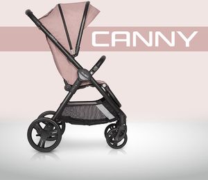 Wózek easyGO  spacerowy Canny Rose 29