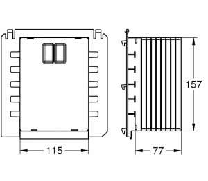Grohe PUSZKA REWIZYJNA DO MAŁYCH PRZYCISKÓW 5