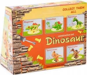 Wader Polesie 77158 Klocki dinozaur "Tyranozaur" 40el. 8
