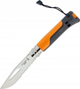Opinel No. 08 Outdoor orange pocket knife 4