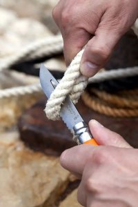 Opinel No. 08 Outdoor orange pocket knife 9