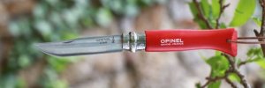 Opinel No. 08 Red with sheath 9