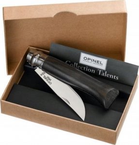 Opinel Opinel pocket knife No. 08 ebony w. gift box 1