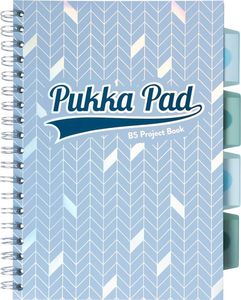 Pukka Pad Project Book Glee B5/200 kratka jasnonieb. (3szt) 1