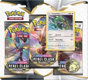 Pokemon Karty Sword & Shield RC 3xBlis Rayquaza-6858B Rayquaza 1