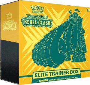 Pokemon Karty Sword & Shield Rebel Clash Elite Trainer Box-07008 1