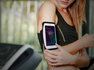 Alogy Etui sportowe do telefonu na ramię Black 11