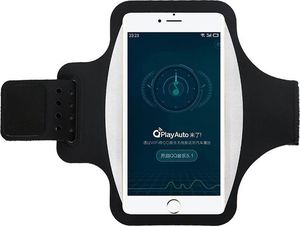 Alogy Etui sportowe do telefonu na ramię Black 2