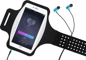 Alogy Etui sportowe do telefonu na ramię Black 8