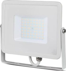 Naświetlacz V-TAC Projektor LED 50W 4000lm 6400K Dioda SAMSUNG Biały IP65 411 1