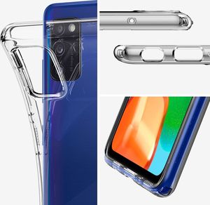 Spigen SPIGEN LIQUID CRYSTAL GALAXY A41 CRYSTAL CLEAR 11