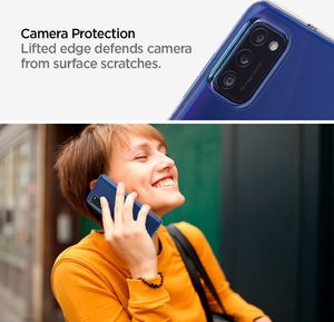 Spigen SPIGEN LIQUID CRYSTAL GALAXY A41 CRYSTAL CLEAR 14