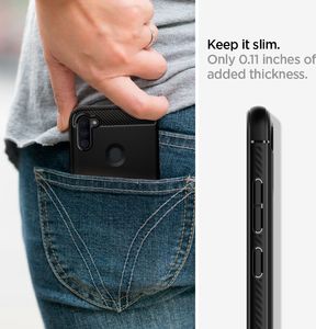 Spigen SPIGEN RUGGED ARMOR GALAXY A11 MATTE BLACK 4