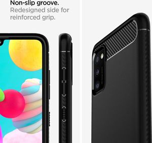 Spigen SPIGEN RUGGED ARMOR GALAXY A41 MATTE BLACK 10