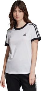 Adidas Koszulka damska 3-Stripes Tee biała r. 34 (ED7483) 1