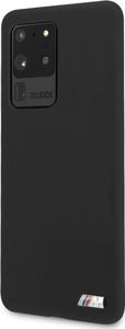 BMW Etui hardcase BMW BMHCS69MSILBK S20 Ultra G988 czarny/black Silicone M Collection uniwersalny 2