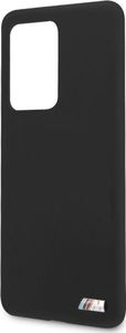 BMW Etui hardcase BMW BMHCS69MSILBK S20 Ultra G988 czarny/black Silicone M Collection uniwersalny 5