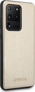 Guess Guess GUHCS69IGLGO S20 Ultra G988 złoty/gold hard case Iridescent 3