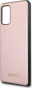 Guess Guess GUHCS67IGLRG S20+ G985 różowo -złoty/rose gold hard case Iridescent 5