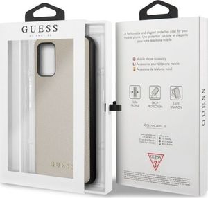 Guess Guess GUHCS67IGLGO S20+ G985 złoty /gold hard case Iridescent 7