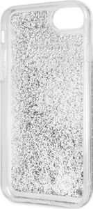 Karl Lagerfeld Karl Lagerfeld KLHCI8KCGLSL iPhone 7/8 /SE 2020 hardcase srebrny/silver Glitter Karl&Choupette 6