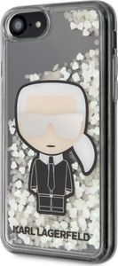 Karl Lagerfeld Karl Lagerfeld KLHCI8GLGIRKL iPhone 7/8 SE 2020 hardcase Ikonik Glitter Glow in the dark 2