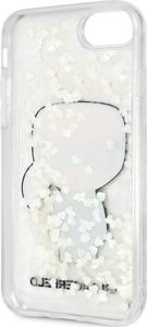 Karl Lagerfeld Karl Lagerfeld KLHCI8GLGIRKL iPhone 7/8 SE 2020 hardcase Ikonik Glitter Glow in the dark 7