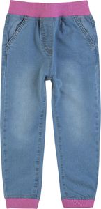 TXM TXM Spodnie dziewczęce jeansowe 116 JASNY NIEBIESKI 1
