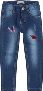 TXM TXM Spodnie dziewczęce jeansowe 2 JEANSOWY 1