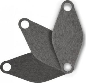 Savio maseczka ochronna wielorazowa z wymiennym wkładem dla dzieci szara 3 sztuki (MED-M04) 2