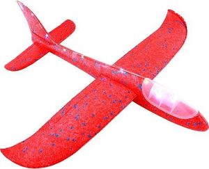 KidsToys AG667A SZYBOWIEC STYROPIANOWY RZUTKA LED MIX KOLOR uniwersalny 4