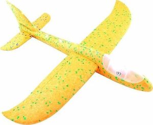 KidsToys AG667A SZYBOWIEC STYROPIANOWY RZUTKA LED MIX KOLOR uniwersalny 5