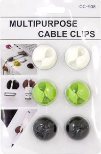 Organizer CreativeHome Uchwyt Różne kolory 6 sztuk  (301-uniw) 2