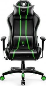 Fotel Diablo Chairs X-ONE 2.0 NORMAL Czarno-zielony 2