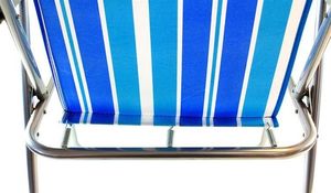 Home Appliances Składane krzesło plażowe niebieskie paski (AG294A) 6