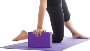 Sports Equipment Kostka do jogi FT38 czarna 4