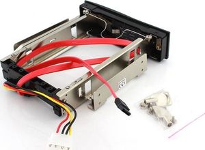 Kieszeń Aptel 5.25" na dysk 3.5" SATA II (AK184) 4