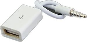 Adapter USB Hertz AK290 USB - Jack 3.5mm Biały  (1234-uniw) 1