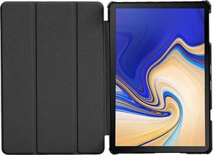 Etui na tablet Alogy Etui Alogy Book Cover Samsung Galaxy Tab A 10.5 T590/T595 Czarne + Szkło uniwersalny 2