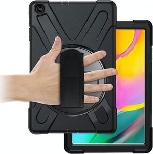 Etui na tablet Alogy Etui Alogy Pirate Armor do Galaxy Tab A 10.1 2019 T510/T515 z rzepem + Szkło uniwersalny 6