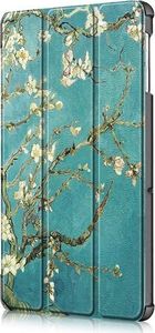 Etui na tablet Alogy Etui Alogy Book Cover do Galaxy Tab S5e 10.5 2019 Kwitnący migdałowiec + Szkło uniwersalny 4
