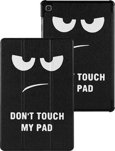 Etui na tablet Alogy Etui Alogy Book Cover do Galaxy Tab S5e 10.5 2019 Don't Touch My Pad + Szkło uniwersalny 3